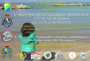 I° Concorso fotografico a tema ornitologico "Avv. Giuseppe De Dominicis"
