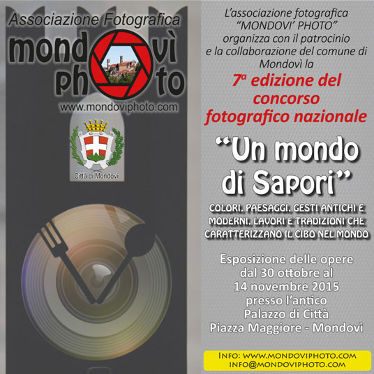 Concorso Fotografico Un mondo di sapori