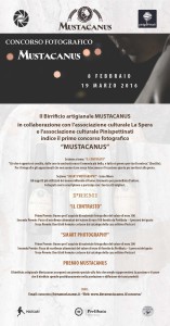 Concorso fotografico Mustacanus