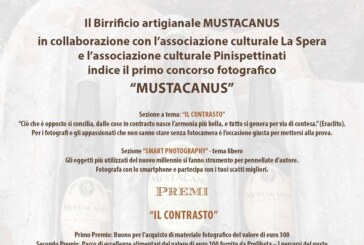 Concorso fotografico Mustacanus – Scadenza 19 Marzo 2016