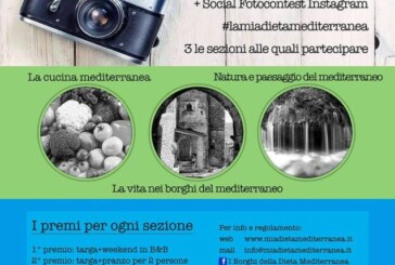 La mia dieta mediterranea – Scadenza 23 Luglio 2017