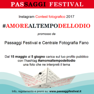 Concorso Fotografico #amorealtempodellodio