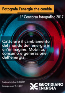 Fotografa l'energia che cambia