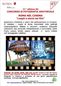 ROMA NEL CINEMA - Luoghi e Storie nei film