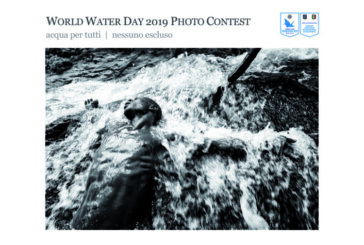 World Water Day Photo Contest 2019 – Scadenza 28 Febbraio 2019