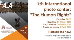 7th International photo contest “The Human Rights”