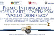 Premio Internazionale d’Arte Contemporanea Apollo dionisiaco Roma – Scadenza 07 Giugno 2019