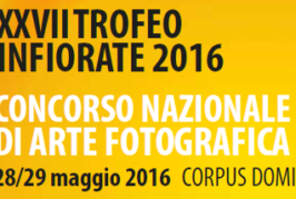 XXVII TROFEO INFIORATE 2016 – Scadenza 25 Giugno 2016